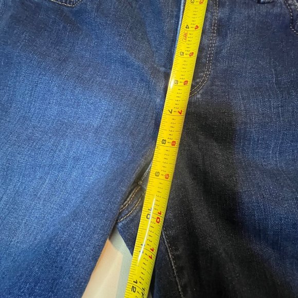 NYDJ Sheri Slim dark was Jeans 8P - Picture 8 of 9